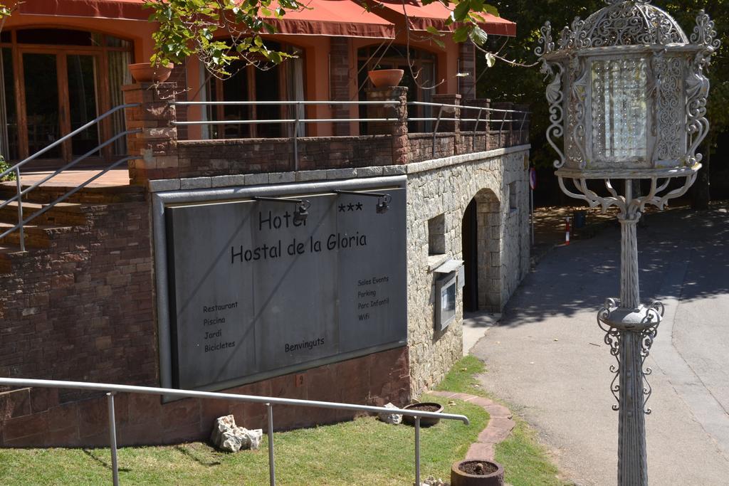 Hostal De La Gloria Viladrau Exterior foto